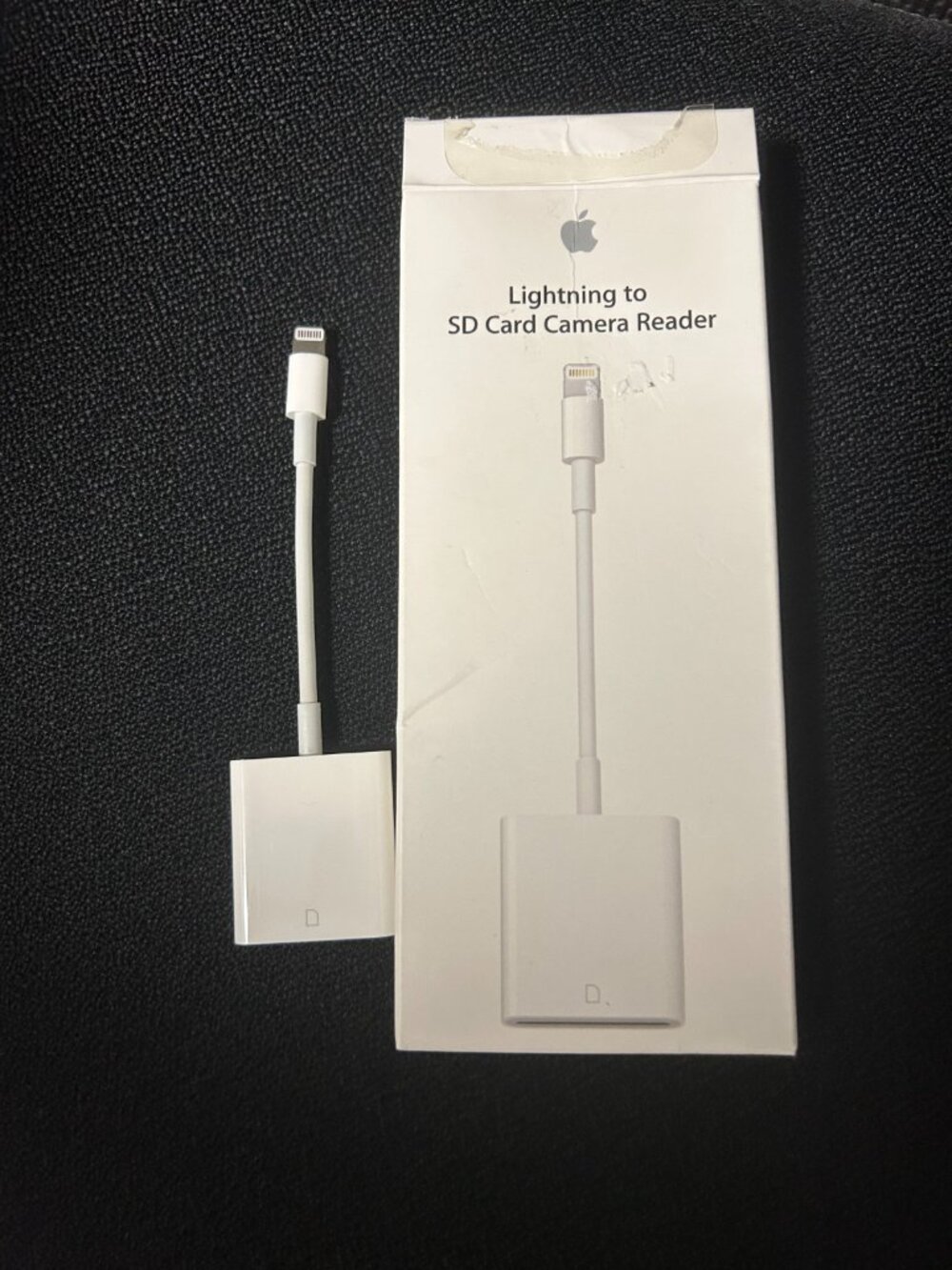 Genuine Apple Lightning to SD Card Camera Reader - White MD822ZM/A A1441